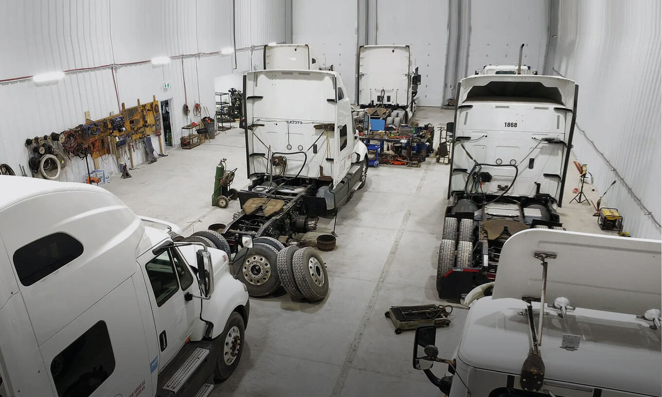 Fleetbarn Truck Repair Shop in Columbus, Ohio